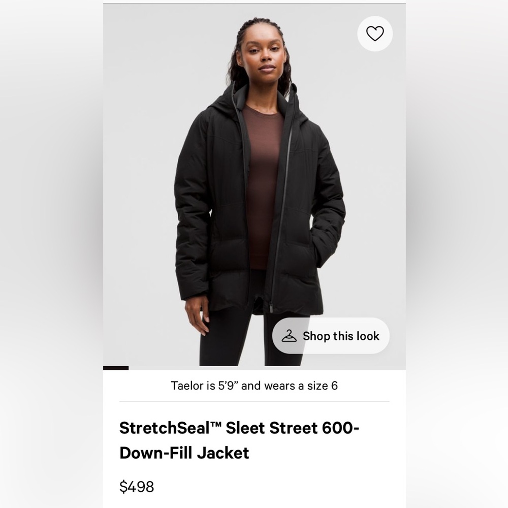 Lululemon stretch alea sleek street